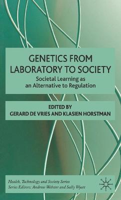 Genetics from Laboratory to Society: Societal Learning as an Alternative to Regulation - cover