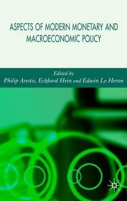 Aspects of Modern Monetary and Macroeconomic Policies - cover