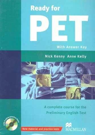 Ready for PET Intermediate Student's Book +key with CD-ROM Pack 2007 - Nick Kenny,Anne Kelly - cover