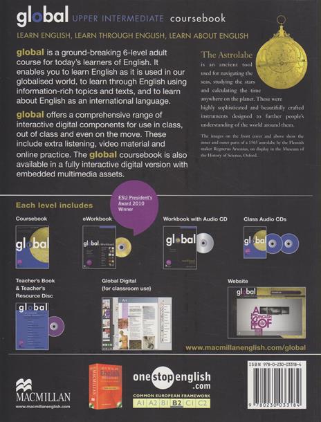 Global - Coursebook - Upper Intermediate - CEF B1 - Lindsay Clandfield,Rebecca Benne,Amanda Jeffries - 2