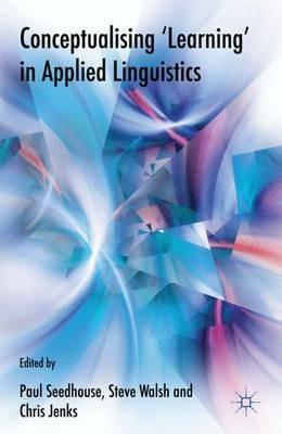 Conceptualising 'Learning' in Applied Linguistics - cover