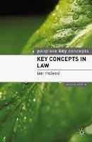 Key Concepts in Law - Ian McLeod - cover