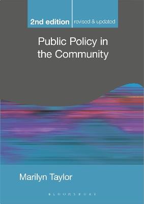 Public Policy in the Community - Marilyn Taylor - cover