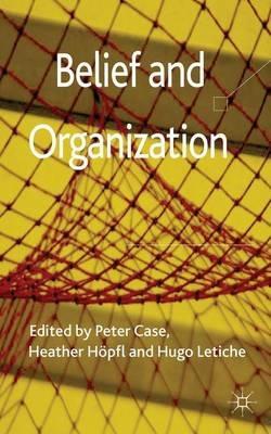 Belief and Organization - cover