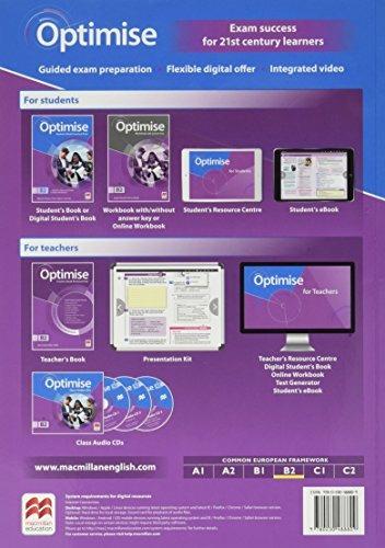 Optimise B2 Student's Book Premium Pack - Malcolm Mann,Steve Taylore-Knowles - 2