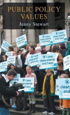 Public Policy Values - J. Stewart - cover