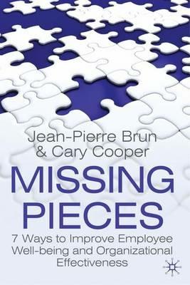 Missing Pieces: 7 Ways to Improve Employee Well-Being and Organizational Effectiveness - J. Brun,C. Cooper - cover