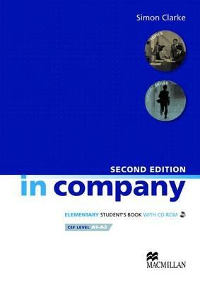 In Company Elementary Student's Book & CD-ROM Pack 2nd Edition - Simon Clarke - cover