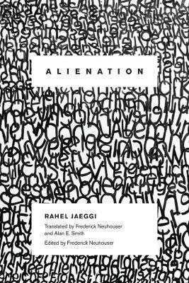 Alienation - Rahel Jaeggi - cover