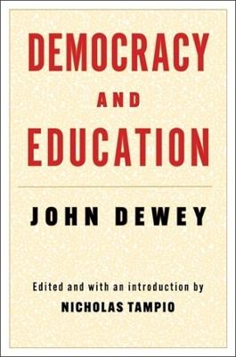 Democracy and Education - John Dewey - cover