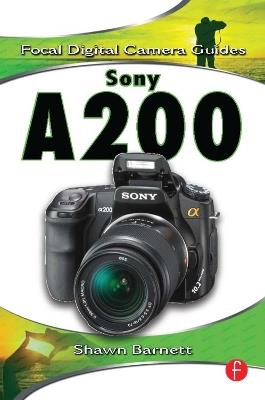 Sony A200 - Shawn Barnett - cover
