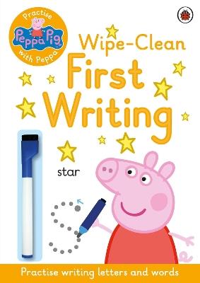 Peppa Pig: Practise with Peppa: Wipe-Clean First Writing - Peppa Pig - cover