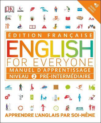 English for Everyone Course Book Level 2 Beginner: French language edition - DK - cover