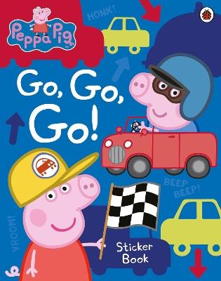 Peppa Pig: Go, Go, Go!: Vehicles Sticker Book - Peppa Pig - cover