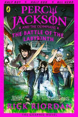 The Battle of the Labyrinth: The Graphic Novel (Percy Jackson Book 4) - Rick Riordan - cover
