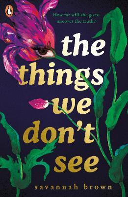 The Things We Don't See - Savannah Brown - cover