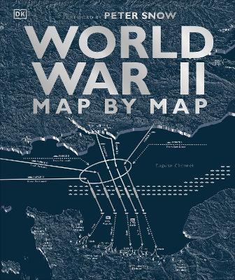 World War II Map by Map - DK - cover