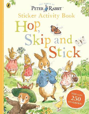 Peter Rabbit Hop, Skip, Stick Sticker Activity - Beatrix Potter - cover