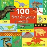 100 First Dinosaur Words - DK - cover