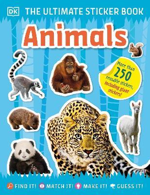Ultimate Sticker Book Animals - DK - cover