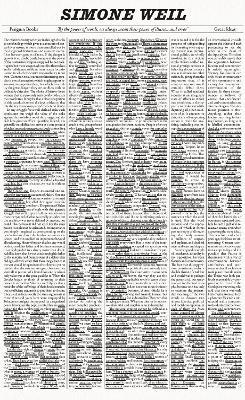 The Power of Words - Simone Weil - cover