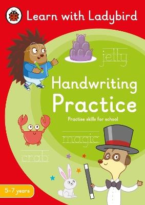 Handwriting Practice: A Learn with Ladybird Activity Book 5-7 years: Ideal for home learning (KS1) - Ladybird - cover