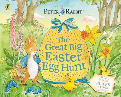 Peter Rabbit Great Big Easter Egg Hunt: A Lift-the-Flap Storybook - Beatrix Potter - cover