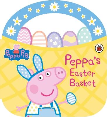 Peppa Pig: Peppa's Easter Basket Shaped Board Book - Peppa Pig - cover
