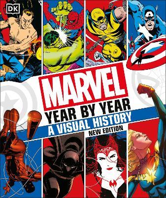 Marvel Year By Year A Visual History New Edition - Tom DeFalco,Peter Sanderson,Tom Brevoort - cover