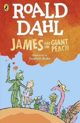 James and the Giant Peach - Roald Dahl - cover