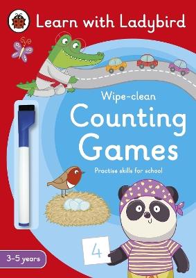 Counting Games: A Learn with Ladybird Wipe-clean Activity Book (3-5 years): Ideal for home learning (EYFS) - Ladybird - cover