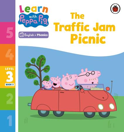 Learn with Peppa Phonics Level 3 Book 5 – The Traffic Jam Picnic (Phonics Reader) - Peppa Pig - ebook