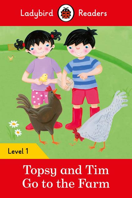 Ladybird Readers Level 1 - Topsy and Tim - Go to the Farm (ELT Graded Reader) - Jean Adamson,Ladybird - ebook