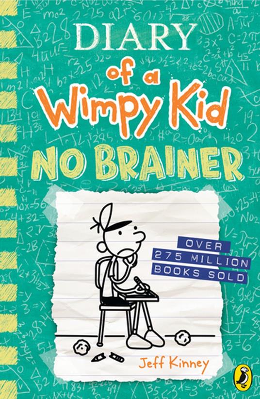 Diary of a Wimpy Kid: No Brainer (Book 18) - Jeff Kinney - ebook