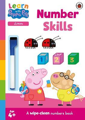 Learn with Peppa: Number Skills: A wipe-clean numbers book - Peppa Pig - cover