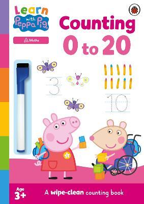 Learn with Peppa: Counting 0–20: Wipe-Clean Activity Book - Peppa Pig - cover