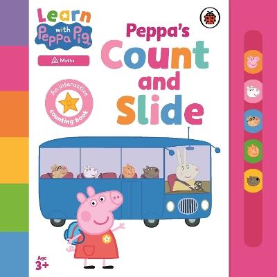 Learn with Peppa: Peppa's Count and Slide - Peppa Pig - cover