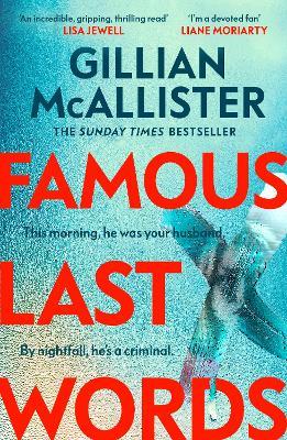 Famous Last Words - Gillian McAllister - cover
