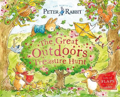 Peter Rabbit: The Great Outdoors Treasure Hunt: A Lift-the-Flap Storybook - Beatrix Potter - cover