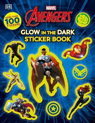Marvel Avengers Glow in the Dark Sticker Book: With More Than 100 Stickers - DK - cover