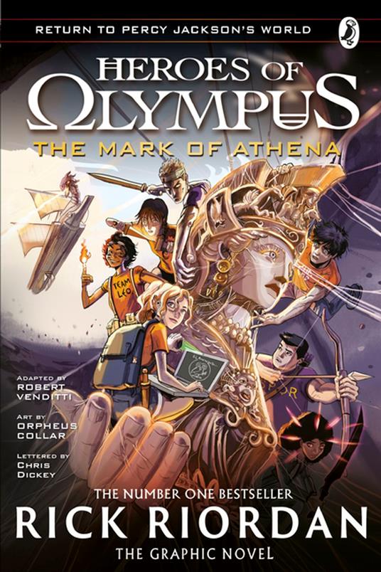 The Mark of Athena: The Graphic Novel (Heroes of Olympus Book 3) - Chris Dickey,Rick Riordan,Rob Venditti,Orpheus Collar - ebook