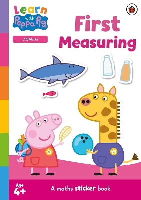 Learn with Peppa: First Measuring sticker activity book - Peppa Pig - cover