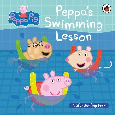Peppa Pig: Peppa’s Swimming Lesson: A lift-the-flap book - Peppa Pig - cover