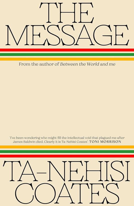 The Message - Ta-Nehisi Coates - cover