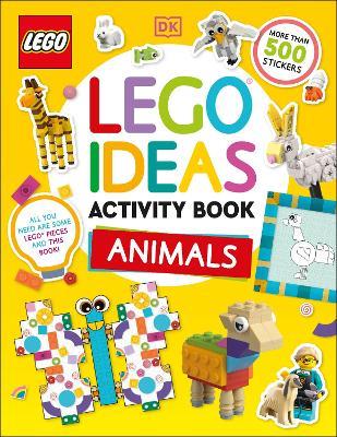 LEGO Ideas Activity Book Animals: Packed with LEGO Building and Sticker Activities and Fun Facts. With 500+ Stickers! - DK - cover