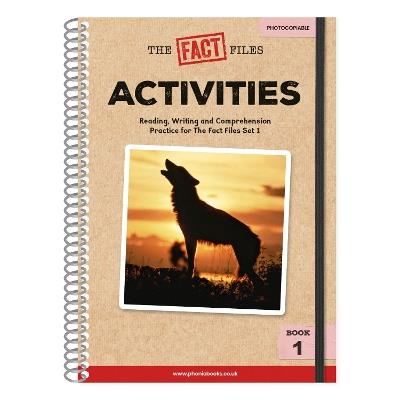Phonic Books The Fact Files 1 Activities: Adjacent consonants and consonant digraphs, suffixes -ed and -ing - Phonic Books - cover