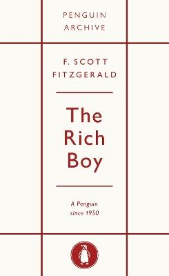 The Rich Boy - F. Scott Fitzgerald - cover