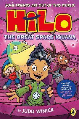 Hilo: The Great Space Iguana - Judd Winick - cover