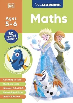 Disney Learning Maths (Ages 5-6) - DK - cover