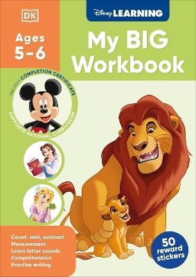 Disney Learning Big Workbook Ages 5-6 (Year 1) - DK - cover